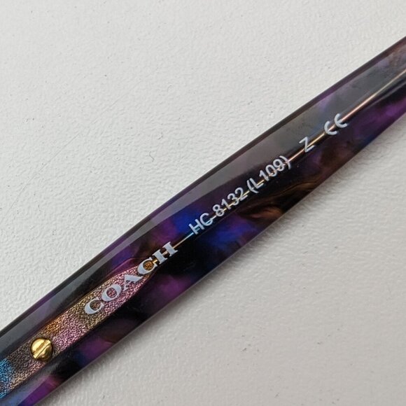 🕶️ Coach HC8132 (L109) 52888H Cat Eye Sunglasses 57/17-135 / ALL349🕶️ - Picture 5 of 8